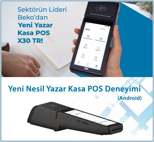 Beko X30 TR Yazar Kasa POS (Android)