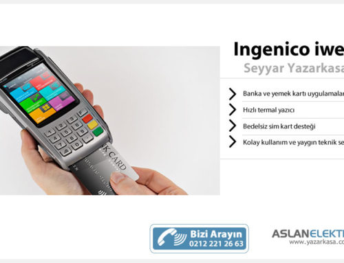 ingenico iwe 280 Seyyar Mobil Yazarkasa Pos