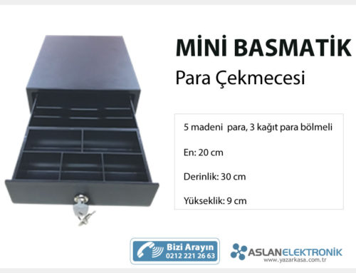 Mini Basmatik Para Çekmecesi